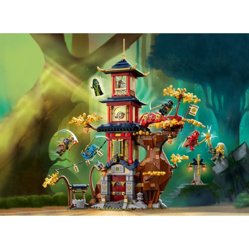 71795 Lego Ninjago Храм энергетических ядер дракона