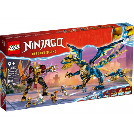 LEGO Ninjago 71796 Элементальный дракон против робота Императрицы