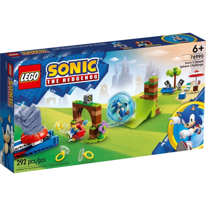 76990 Lego Sonic the Hedgehog Вызов скоростной сферы Соника