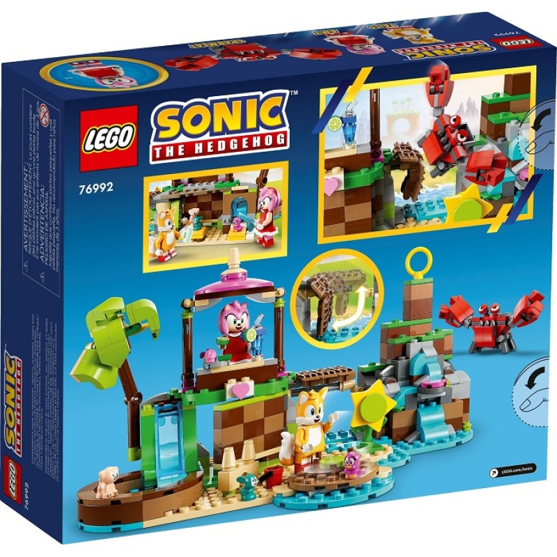 76992 Lego Sonic the Hedgehog Остров Эми для спасения животных