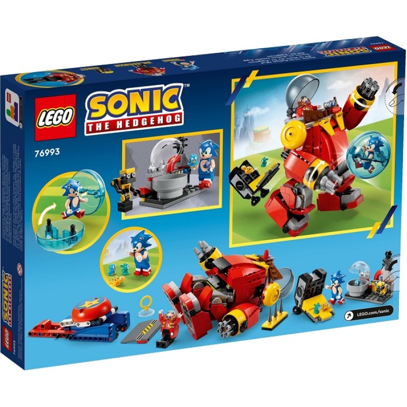 76993 Lego Sonic the Hedgehog Соник против робота-яйца смерти доктора Эггмана