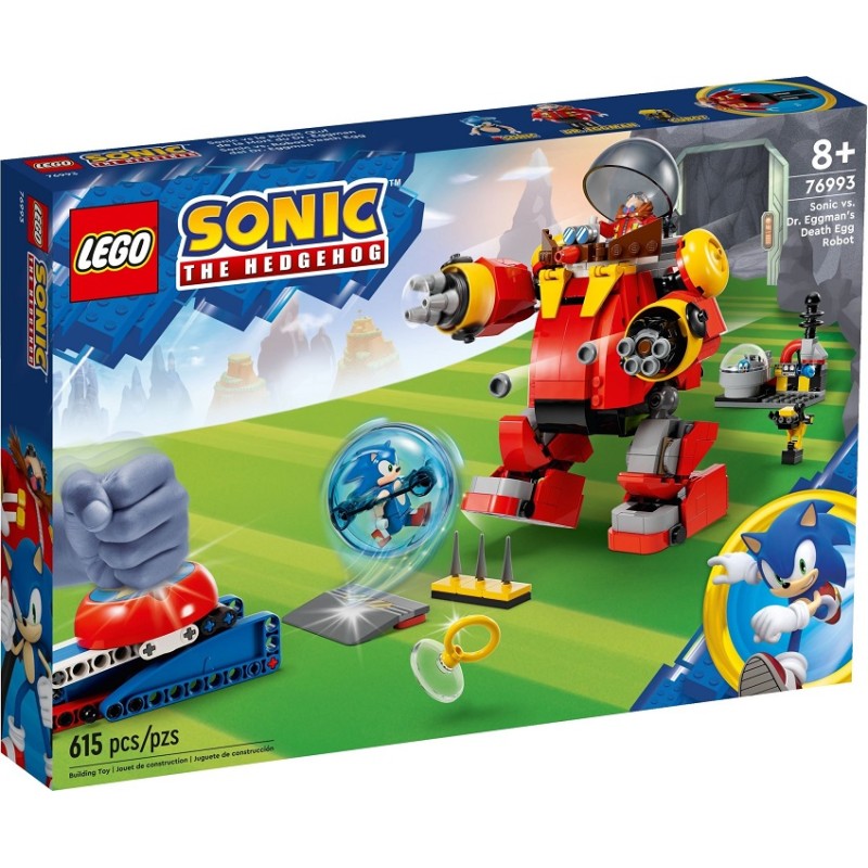 76993 Lego Sonic the Hedgehog Соник против робота-яйца смерти доктора Эггмана