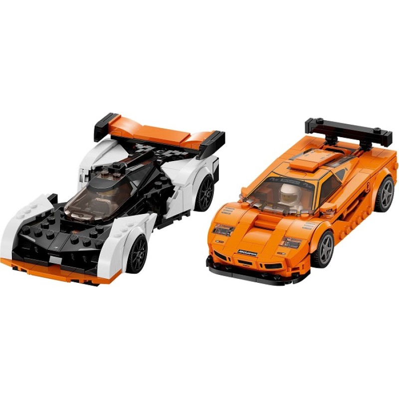 76918 LEGO Speed Champions McLaren Solus GT и McLaren F1 LM