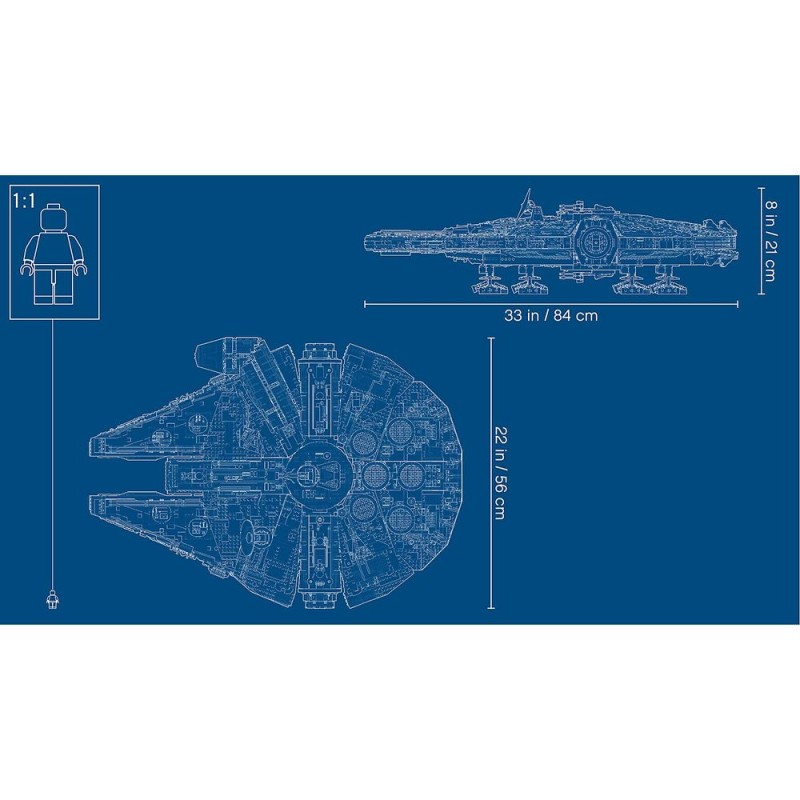 75192 Сокол Тысячелетия Lego Star Wars