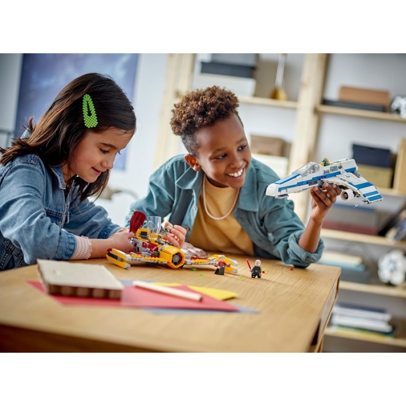 75364 LEGO Star E-Wing Новой Республики против Звездного истребителя Шин Хати