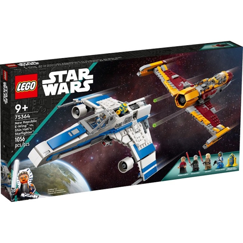 75364 LEGO Star E-Wing Новой Республики против Звездного истребителя Шин Хати