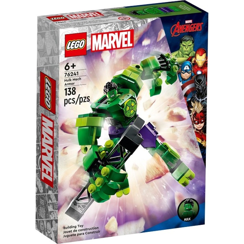 Конструктор LEGO Super Heroes 76241 Халк: робот