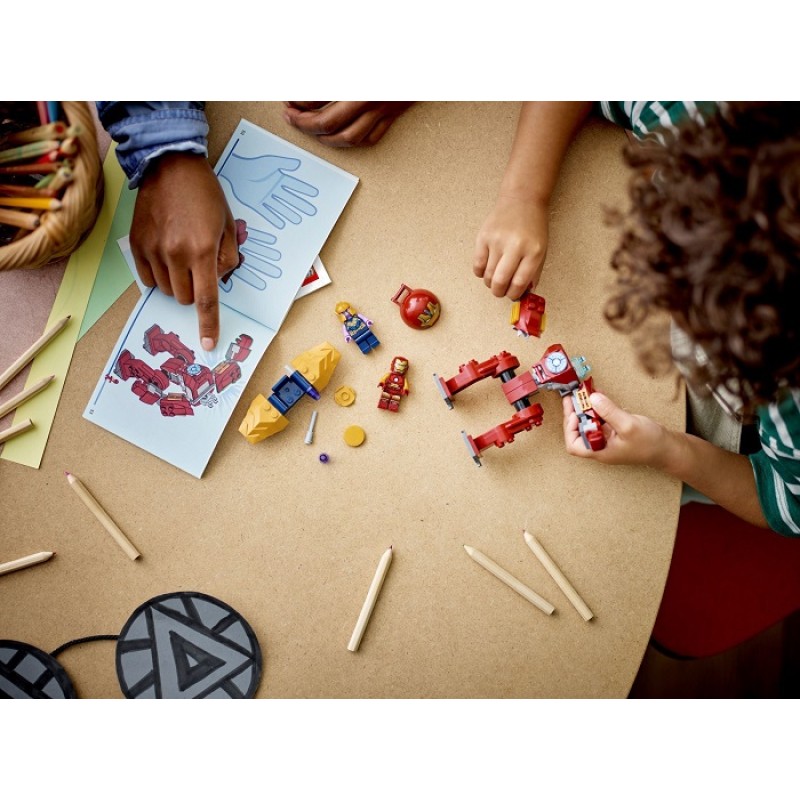 76263 Lego Super Heroes Железный человек Халкбастер против Таноса