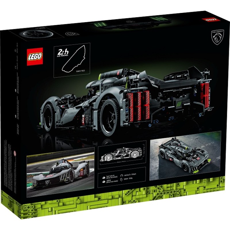 42156 Lego Technic Гибридный гиперкар PEUGEOT 9X8 24H Le Mans