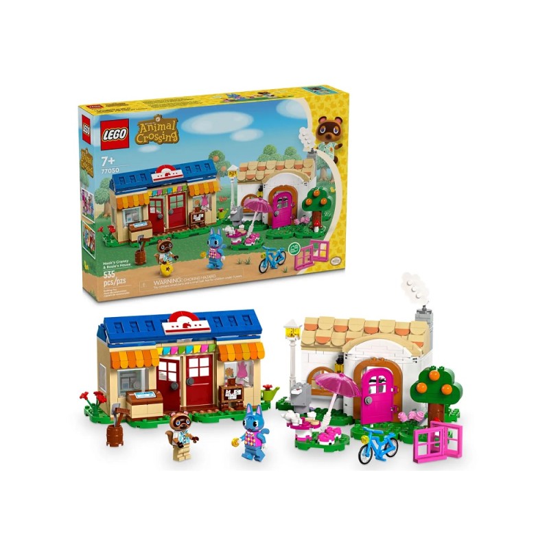 77050 Lego Animal Crossing Ущелье Нука и дом Рози