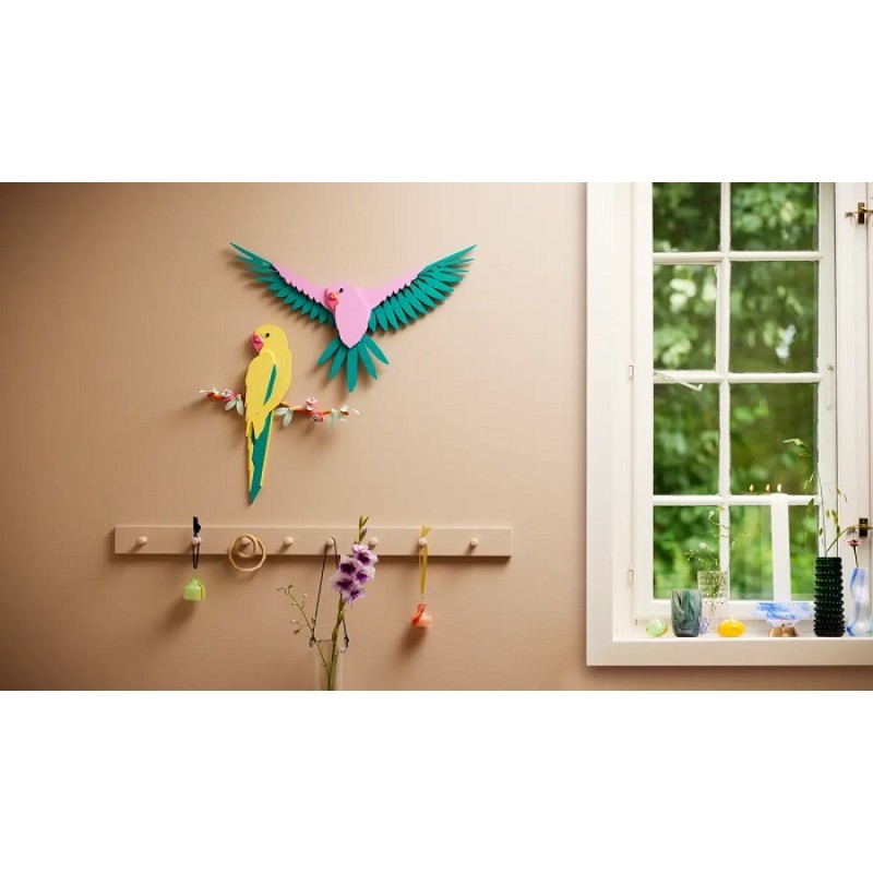 31211 Lego Art Коллекция фауны – попугаи ара