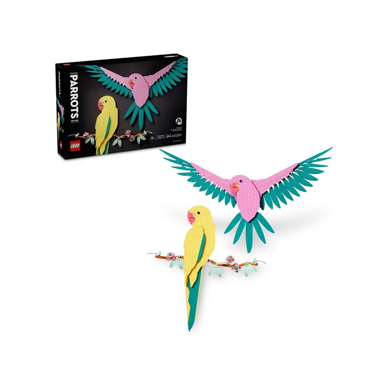 31211 Lego Art Коллекция фауны – попугаи ара