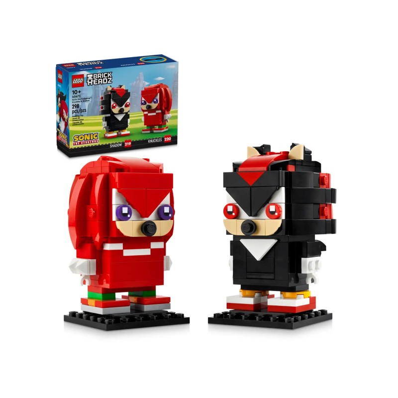 40672 Lego BrickHeadz Sonic the Hedgehog: Наклз и Шэдоу