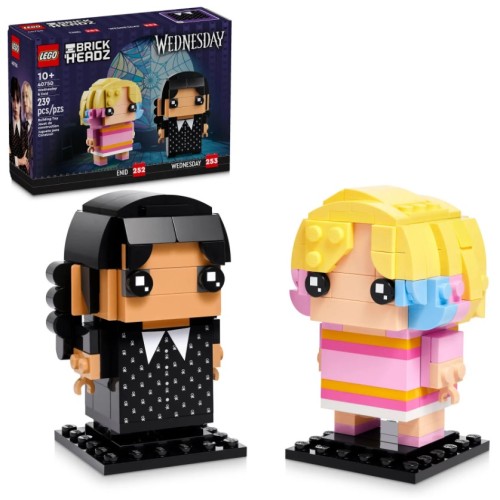 40750 Lego BrickHeadz Уэнсдей и Энид
