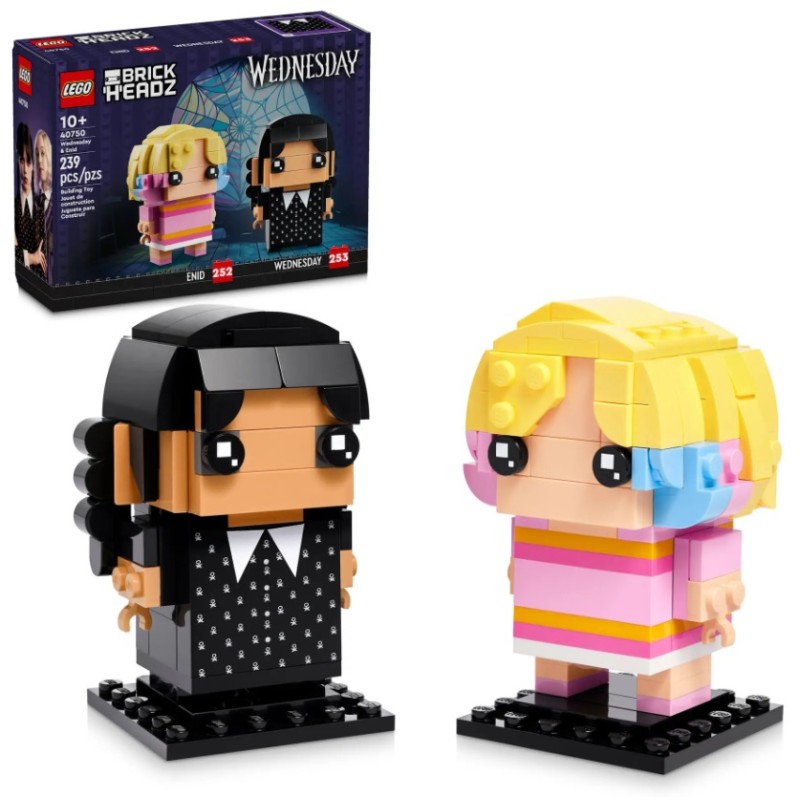 40750 Lego BrickHeadz Уэнсдей и Энид