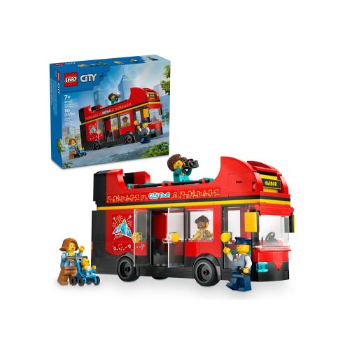 60407 Lego City Красный двухэтажный экскурсионный автобус