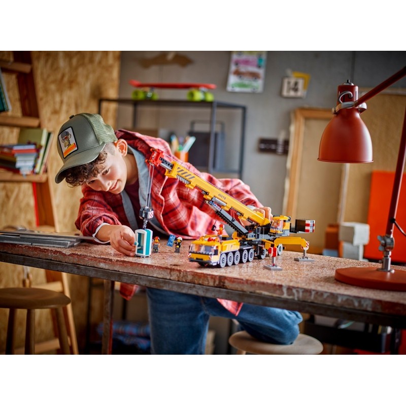 60409 Lego City Желтый мобильный строительный кран