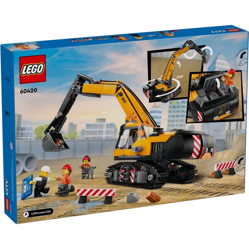 60420 Lego City Строительный экскаватор