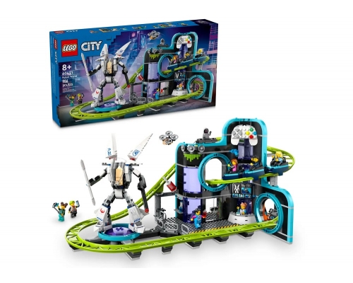 60421 Lego City Парк американских горок «Мир роботов»