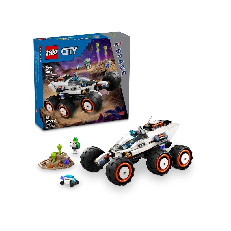 60431 Lego City Космический исследовательский марсоход и инопланетная жизнь