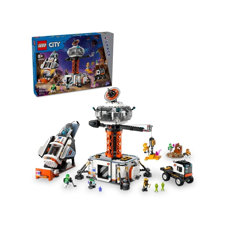 60434 Lego City Космическая база и стартовая площадка для ракет