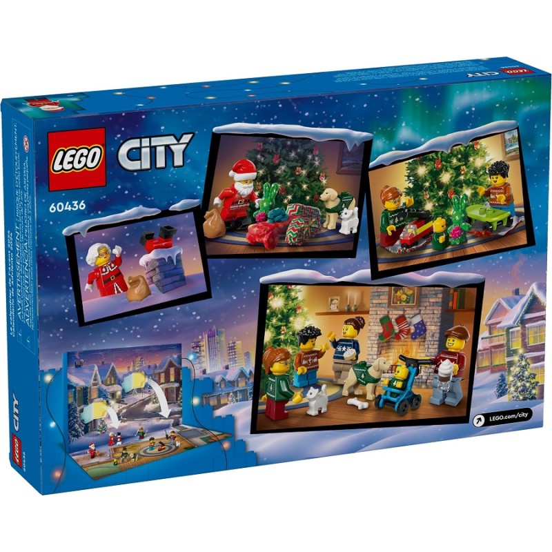 60436 Lego Адвент-календарь LEGO City на 2024 год
