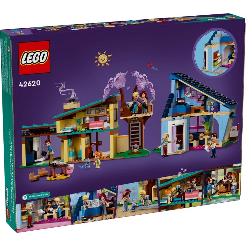 42620 Lego Friends Семейные дома Олли и Пейсли