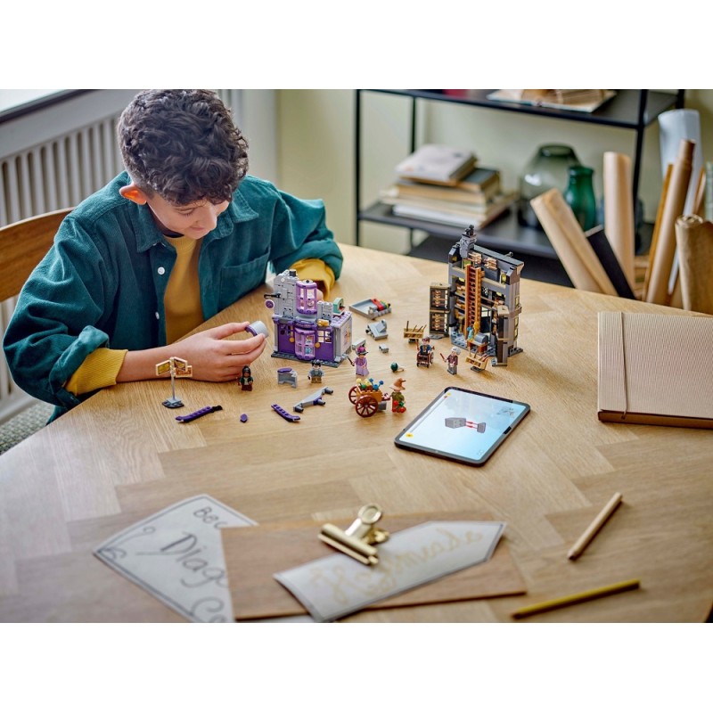 76439 Lego Harry Potter Магазины Олливандера и мадам Малкин