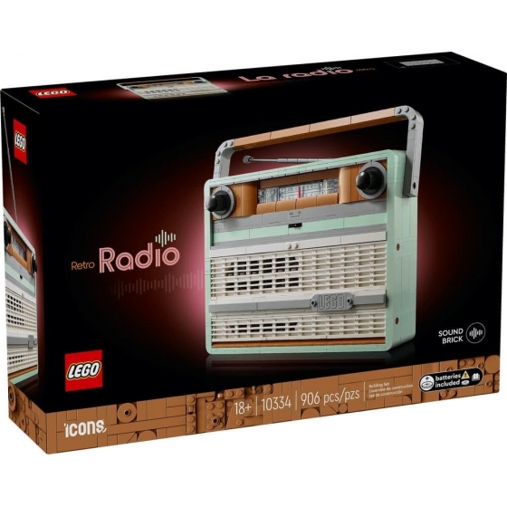10334 Lego Icons Радио в стиле ретро