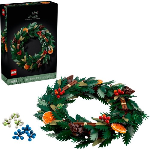 10340 Lego Icons Рождественский Венок