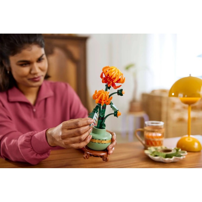 10368 Lego Icons Хризантема