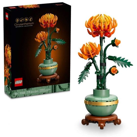 10368 Lego Icons Хризантема
