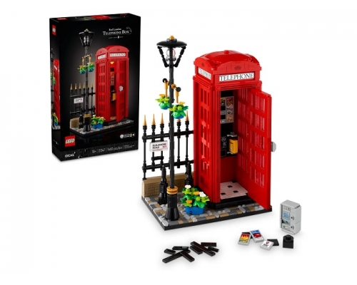 21347 Lego Icons Красная лондонская телефонная будка