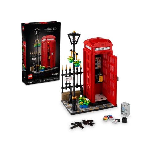 21347 Lego Icons Красная лондонская телефонная будка