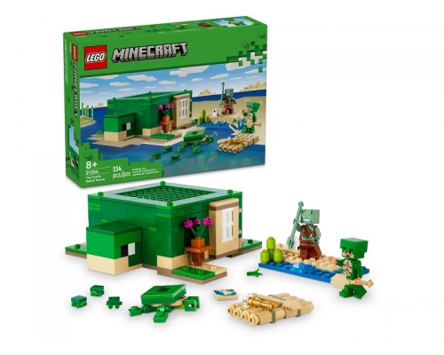 21254 Lego Minecraft Черепаховый пляжный домик