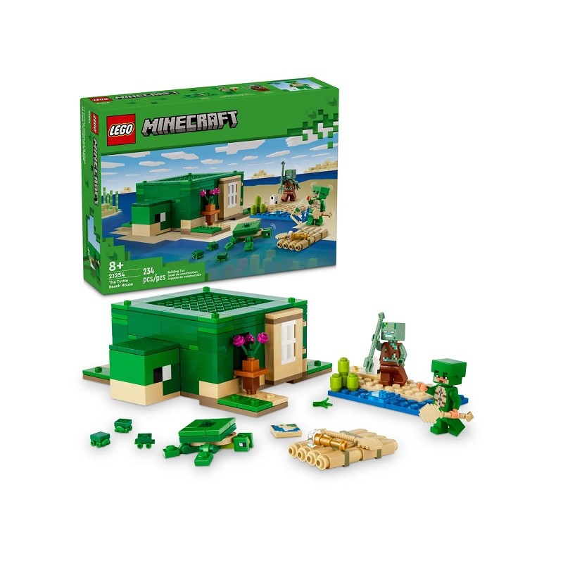 21254 Lego Minecraft Черепаховый пляжный домик