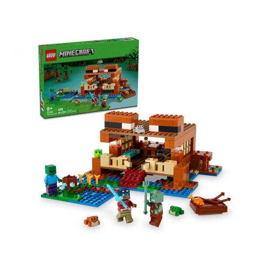 LEGO Minecraft 21256 Лягушачий дом
