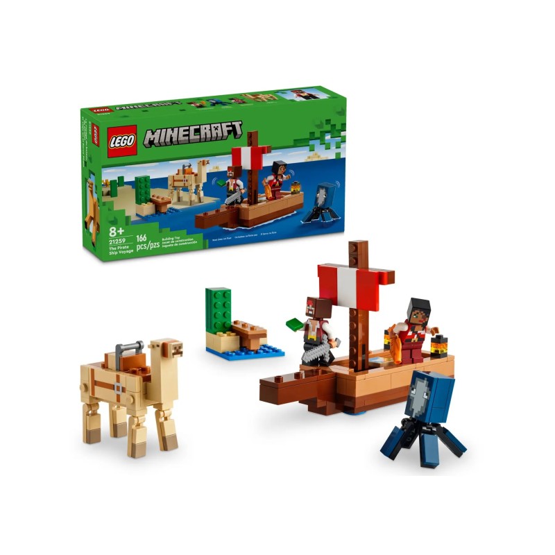 21259 Lego Minecraft Круиз на пиратском корабле