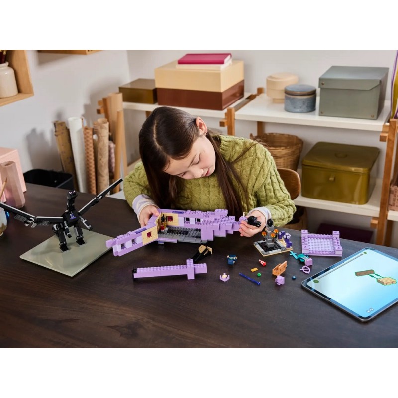 21264 Lego Minecraft Эндер-дракон и корабль Эндера