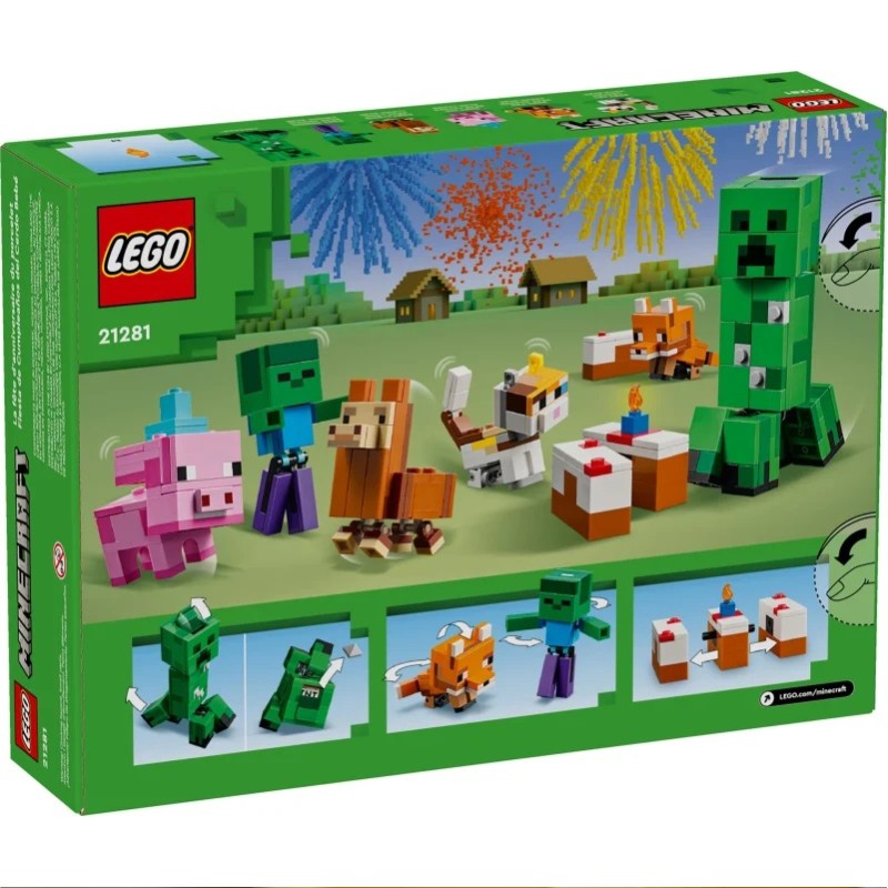 21281 Lego Minecraft День рождения Пятачка