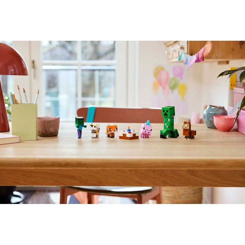 21281 Lego Minecraft День рождения Пятачка