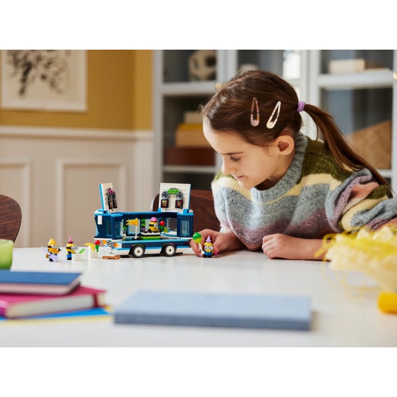 75581 LEGO Despicable Me 4 Автобус для вечеринок с миньонами