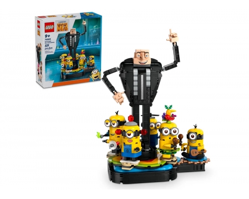 75582 LEGO Despicable Me 4 Грю и миньоны
