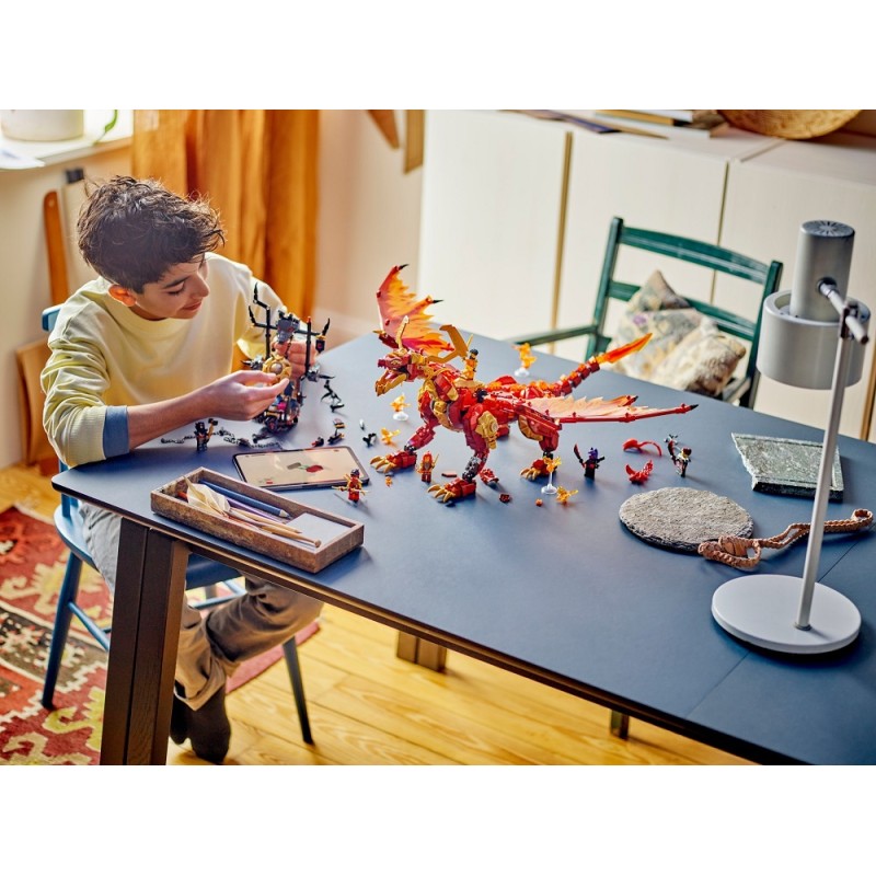 71822 Lego Ninjago Первородный дракон движения