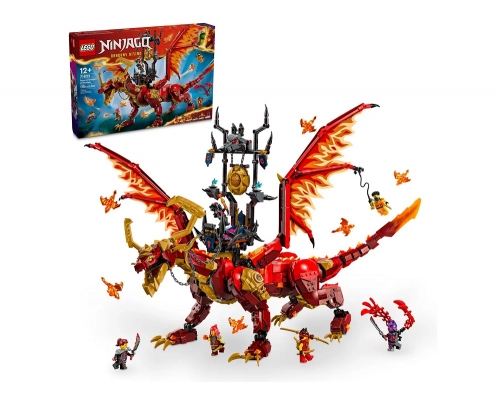 71822 Lego Ninjago Первородный дракон движения