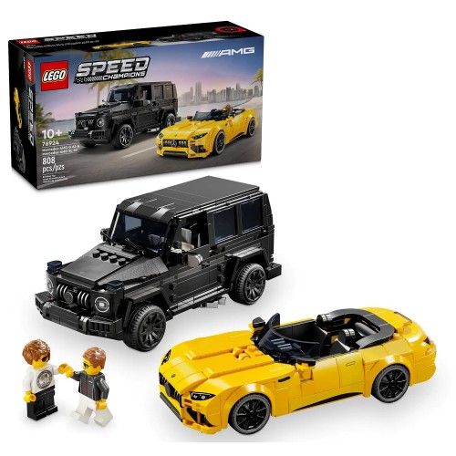 76924 LEGO Speed Champions Mercedes-AMG G 63 и Mercedes-AMG SL 63