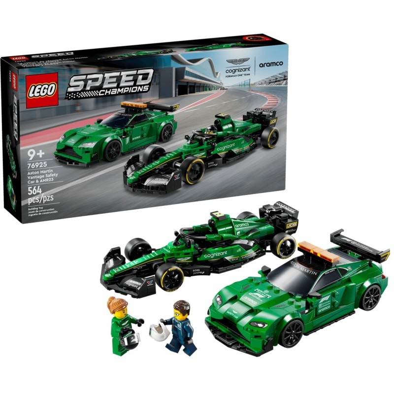 76925 LEGO Speed Champions Aston Martin Safety Car и AMR23