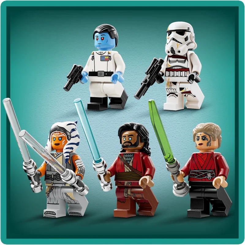 75385 LEGO Star Wars Дуэль Асоки Тано на Перидее
