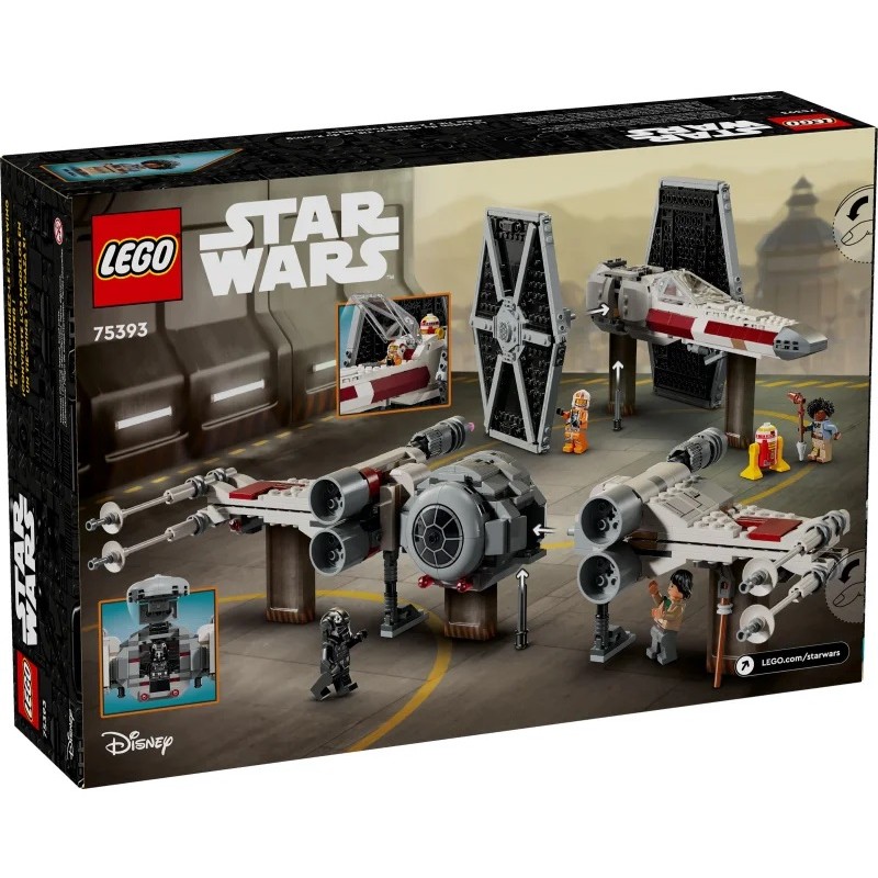 75393 LEGO Star Wars Истребители TIE и X-Wing
