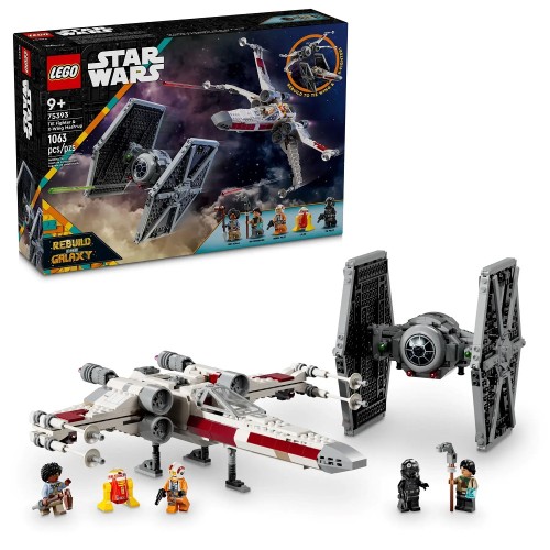 75393 LEGO Star Wars Истребители TIE и X-Wing